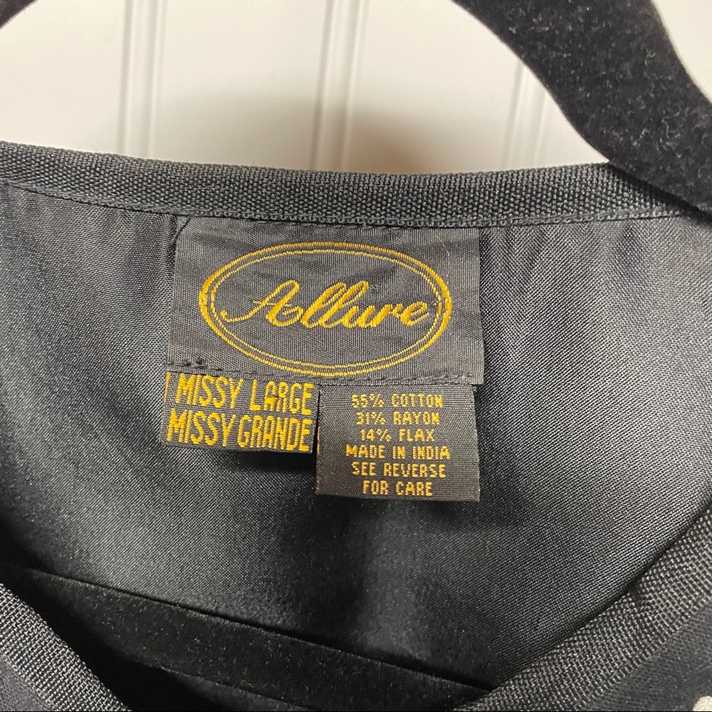 Allure Size Missy Large Patch Jacket Button-Front - image 3